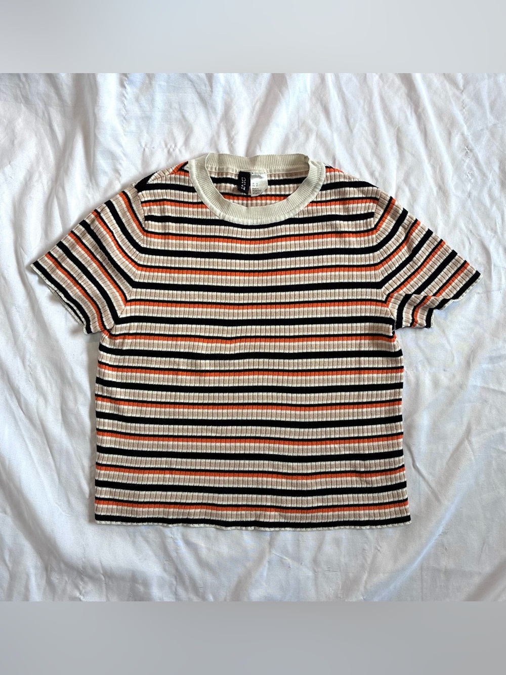 H&M Ribbed Striped Top